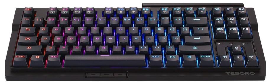 Игровая клавиатура Tesoro Tizona Spectrum (Black/Kailh Blue) купить в интернет-магазине icover