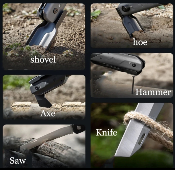 Мультитул Xiaomi NexTool Multifunctional Shovel (Black) купить в интернет-магазине icover