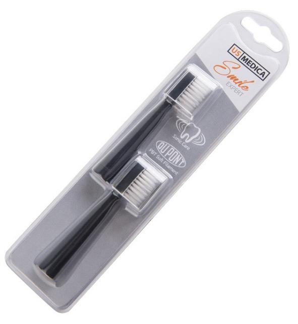 

Сменные насадки US Medica для зубной щетки US Medica Smile Expert (Black)
