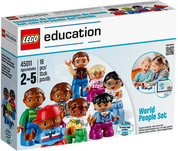Классический конструктор Lego Education PreSchool Люди мира 45011 (Multicolor) купить в интернет-магазине icover
