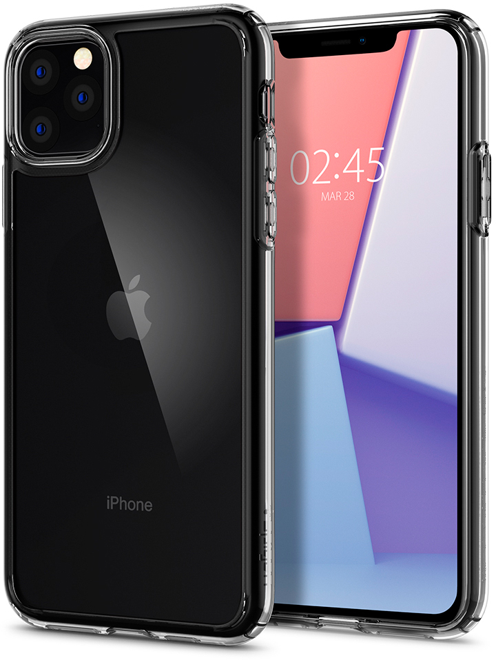 

Чехол Spigen Crystal Hybrid (075CS27062) для iPhone 11 Pro Max (Clear), Crystal Hybrid