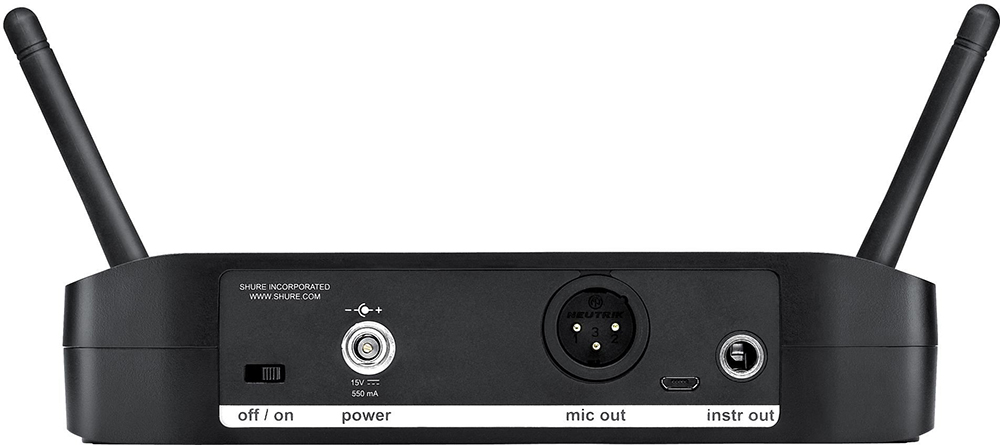 Вокальная радиосистема Shure GLXD24E/SM58 Z2 с ручным передатчиком (Black) купить в интернет-магазине icover