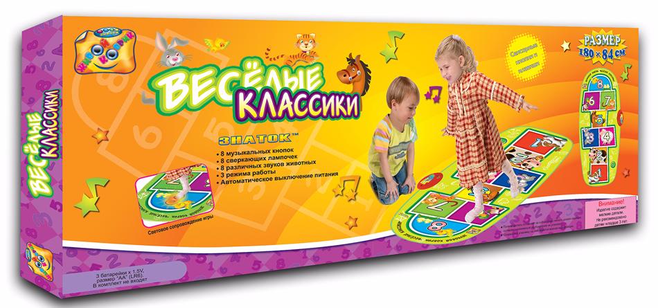 Знаток Весёлые классики (SLW929) - звуковой коврик купить в интернет-магазине icover