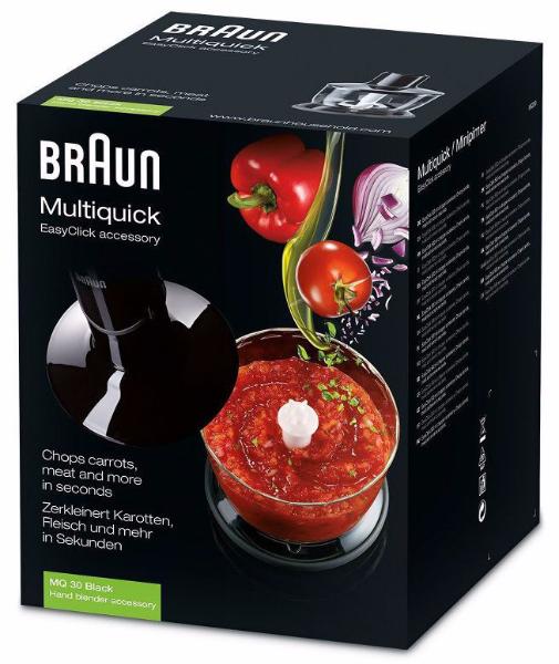 Braun MQ 30 - измельчитель-чоппер (Black) купить в интернет-магазине icover