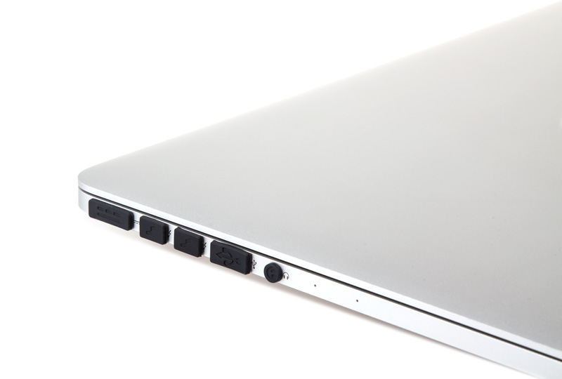 i-Blason Anti Dust Cup 12psc - заглушки портов для MacBook Pro Retina/Macbook Air (Black) купить в интернет-магазине icover