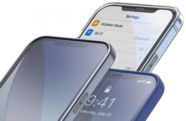 Защитное стекло Baseus Full-screen Tempered Glass Film (SGAPIPH67N-KC01) для iPhone 12 Pro Max (Black) купить в интернет-магазине icover