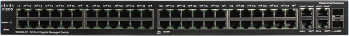 Cisco SG 300-52 52-port Gigabit Managed Switch - управляемый коммутатор купить в интернет-магазине icover