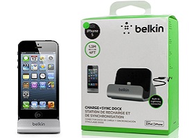 Belkin Charge + Sync Dock - док-станция для iPhone 5/5S/5C
