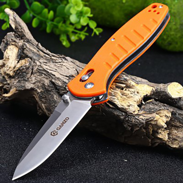 Ganzo G738 - нож складной  (Orange) купить в интернет-магазине icover