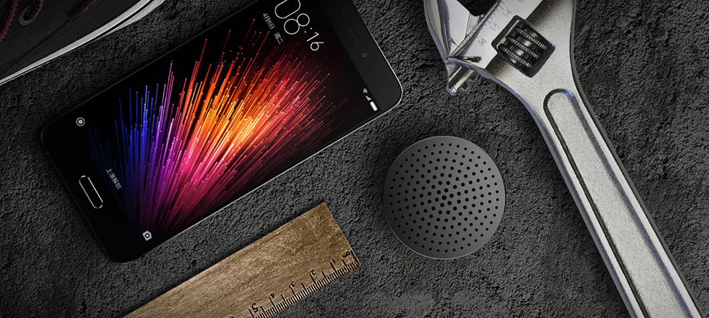 Xiaomi Mi Portable Round Box Bluetooth Speaker - портативная колонка (Grey) купить в интернет-магазине icover