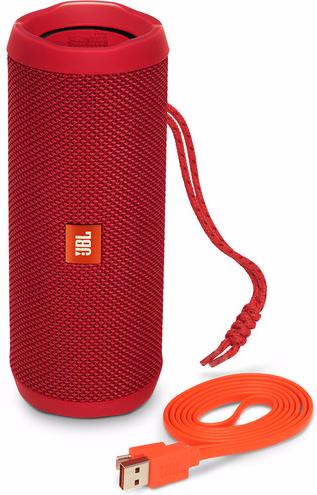 Беспроводная колонка JBL Flip 4 JBLFLIP4RED (Red) купить в интернет-магазине icover