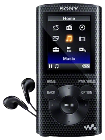 Sony Walkman (NWZ-E384) - цифровой плеер (Black) купить в интернет-магазине icover