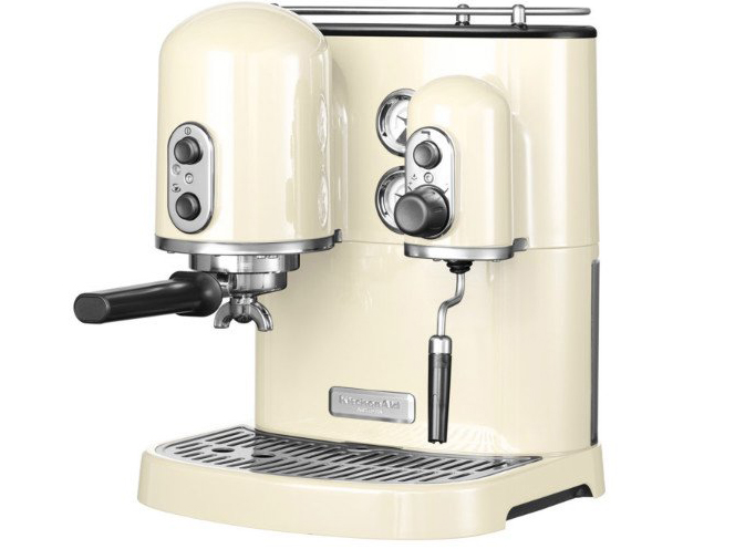 Кофеварка KitchenAid Artisan Espresso 5KES2102EAC (Cream) купить в интернет-магазине icover