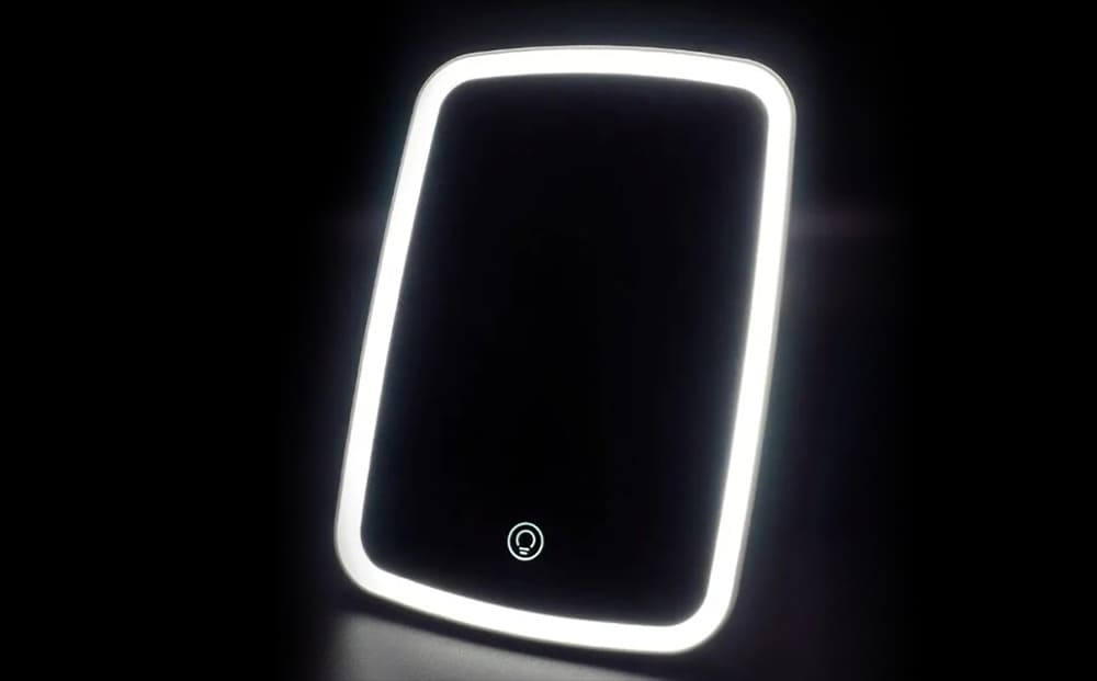 Косметическое зеркало Xiaomi Jordan&Judy Tri-Color LED Makeup Mirror (White) купить в интернет-магазине icover