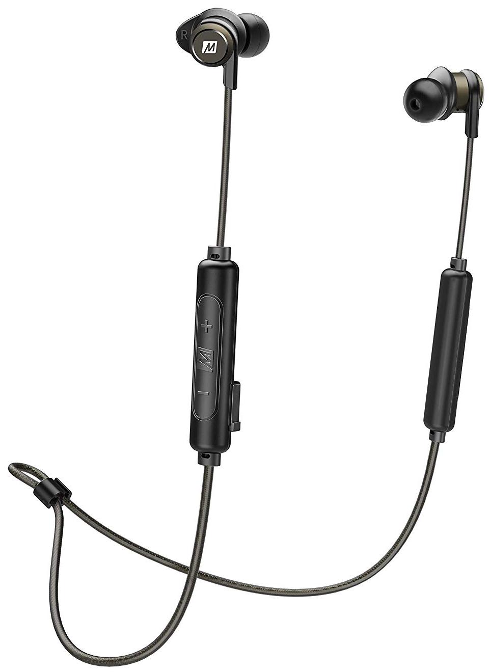 

Bluetooth-наушники с микрофоном MEE audio X5 2nd Gen (Gunmetal)