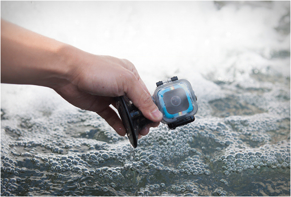 Polaroid Cube (POLC3BL) - экшн-камера (Blue) купить в интернет-магазине icover