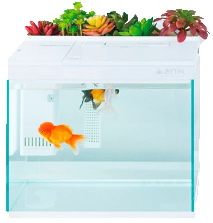Аквариум Xiaomi Geometry AI Fish Tank Explorer Edition 15L с функцией выращивания растений (White) купить в интернет-магазине icover