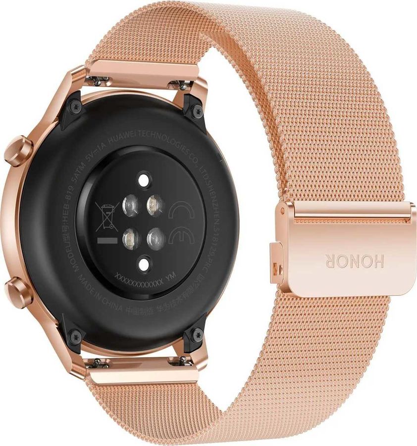 Умные часы Honor MagicWatch 2 42mm (Peach Gold) купить в интернет-магазине icover