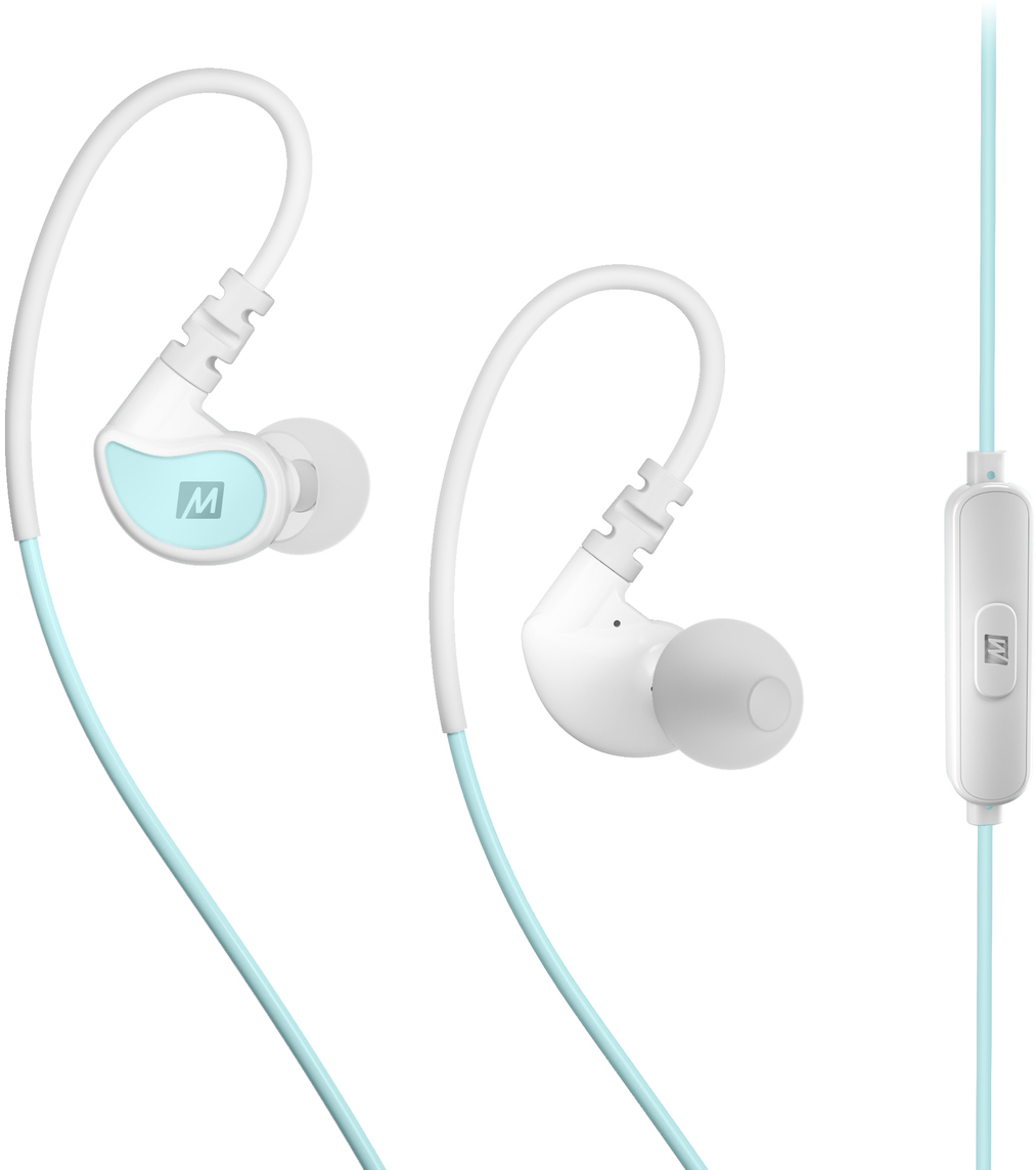 

Наушники с микрофоном MEE audio X1 (Mint/White)