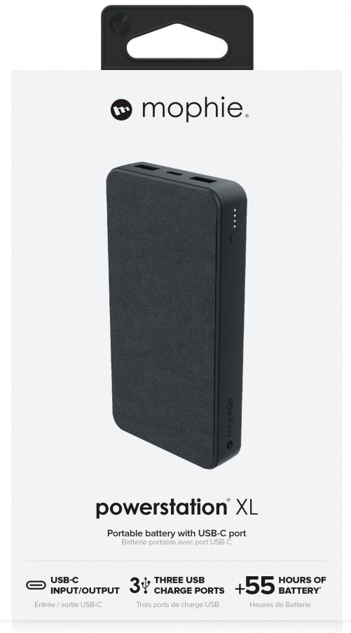 Внешний аккумулятор Mophie Powerstation PD XL (401102985) USB-C 15000 mAh (Black) купить в интернет-магазине icover