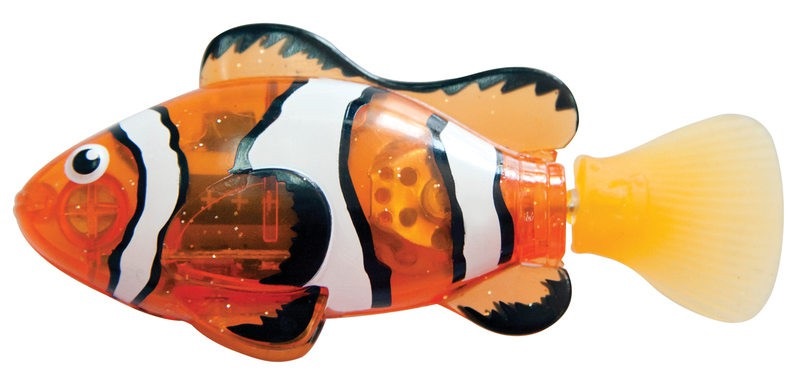 Zuru Robofish РобоРыбка (2572А) - радиоуправляемая игрушка с пультом ДУ (Orange/White) купить в интернет-магазине icover