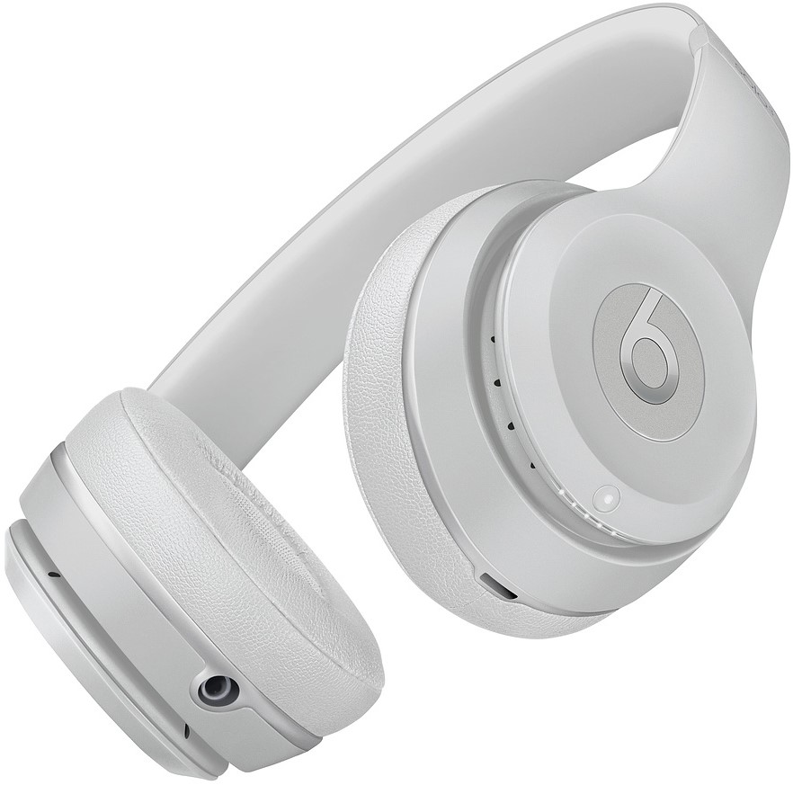 Беспроводные наушники Beats Solo3 MUH52EE/A (Satin Silver) купить в интернет-магазине icover