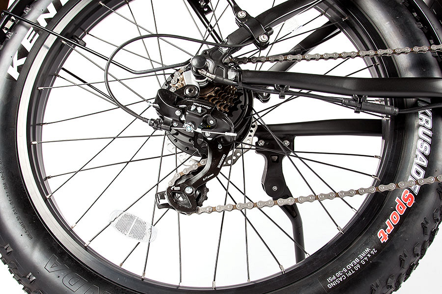Велогибрид Eltreco Volteco BigCat Dual New (Matte Black) купить в интернет-магазине icover