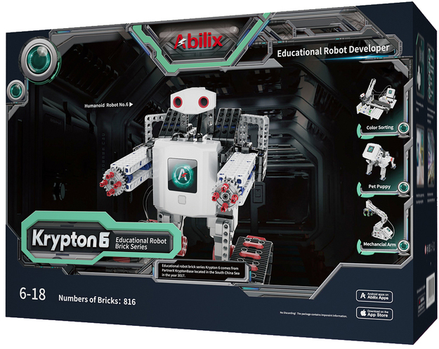 Робот-конструктор Abilix Krypton 6 (1CSC20003507) купить в интернет-магазине icover