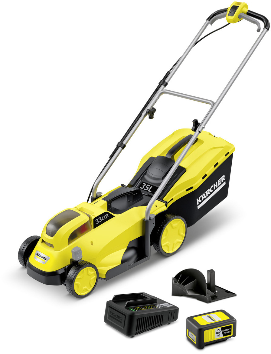 

Газонокосилка Karcher Lawn Mower LMO 18-33 Battery Set EU (1.444-401.0)