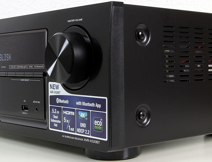 Denon AVR-X520BT - AV-ресивер (Black) купить в интернет-магазине icover