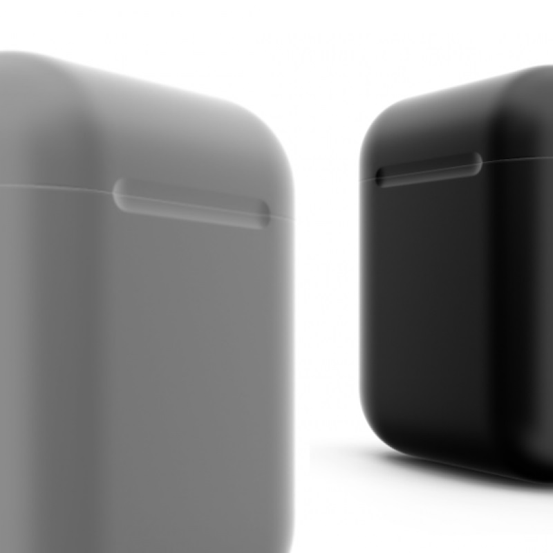 Беспроводные наушники Apple AirPods Color (Matte Black) купить в интернет-магазине icover