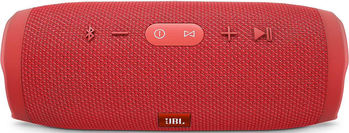 Портативная акустическая система JBL Charge 3 (Red) купить в интернет-магазине icover