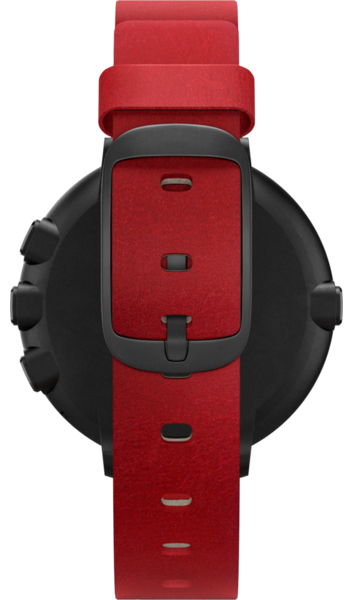 Pebble Time Round (14 mm) - умные часы (Black/Flame Red) купить в интернет-магазине icover