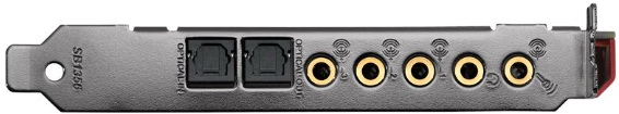 Внутренняя звуковая карта Creative Sound Blaster Z SE (Red) купить в интернет-магазине icover