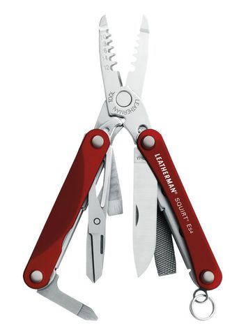 Мультитул Leatherman Squirt ES4 (Red) купить в интернет-магазине icover