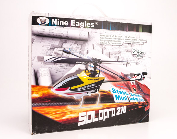 Nine Eagles Solo Pro 270 - радиоуправляемый вертолет (Yellow) купить в интернет-магазине icover