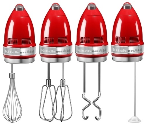 Миксер ручной KitchenAid 9-Speed Hand Mixer 5KHM9212EER (Empire Red) купить в интернет-магазине icover
