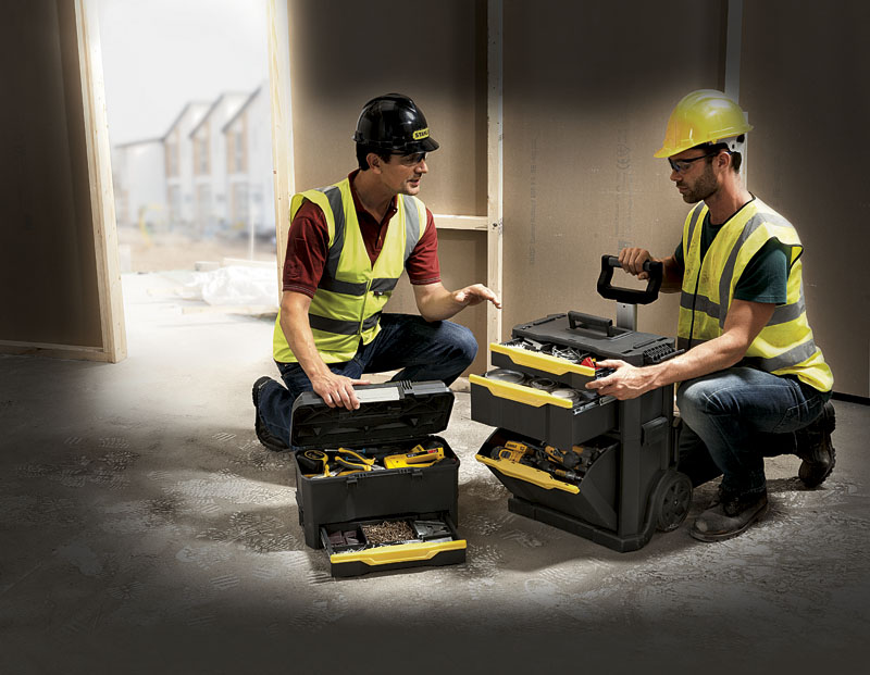 Ящик для инструмента с колесами Stanley Modular Rolling Workshop (1-79-206) купить в интернет-магазине icover