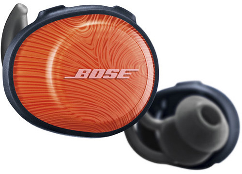 Bluetooth-наушники Bose SoundSport Free с микрофоном (Bright Orange) купить в интернет-магазине icover