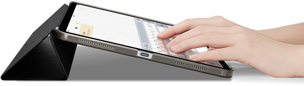 Чехол Spigen Smart Fold (ACS00893) для iPad Pro 12.9" 2018/20 (Black) купить в интернет-магазине icover