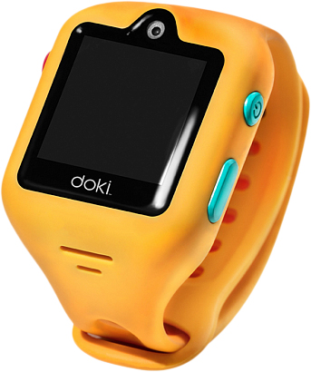 Детские умные часы Doki Watch (Yellow) купить в интернет-магазине icover