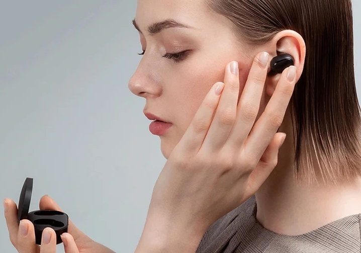 Беспроводные наушники Xiaomi Redmi AirDots 2 (Black) купить в интернет-магазине icover