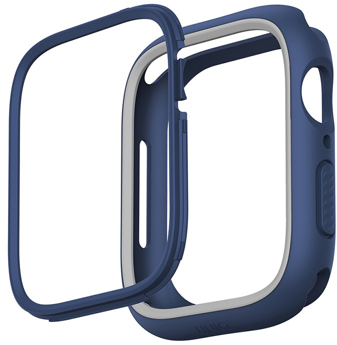 Чехол Uniq Moduo interchangable case для Apple Watch 45/44 mm (Blue/Grey) купить в интернет-магазине icover