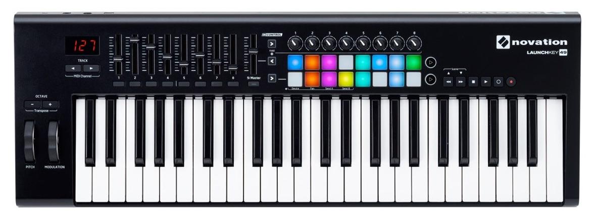 

Миди-клавиатура Novation Launchkey 49 MK2 A059776 (Black)