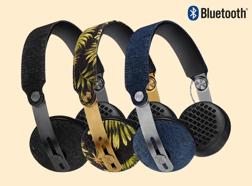 Marley RISE BT (EM-JH111-BK) - накладные наушники (Black) купить в интернет-магазине icover