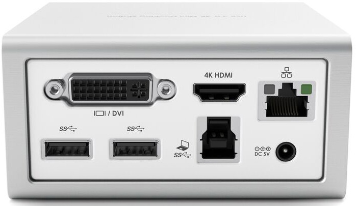 Док-станция Satechi Aluminum Mini Docking Station B01CDJL0MM для Mас (Silver) купить в интернет-магазине icover