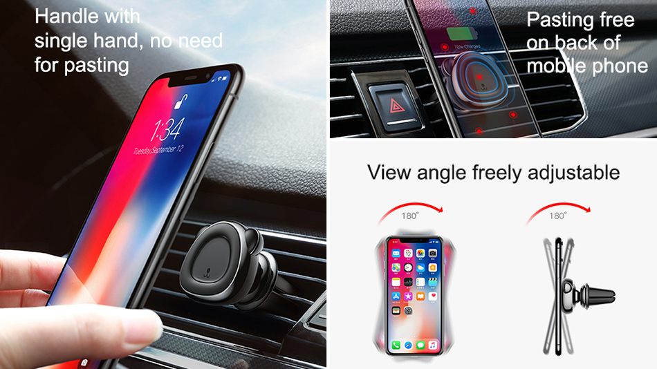 Автомобильный держатель Baseus Bear Magnetic Car Bracket SUBR-A09 (Red) купить в интернет-магазине icover