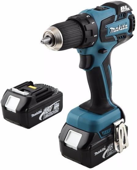 Makita DDF480RME - дрель-шуруповерт аккумуляторная (Blue) купить в интернет-магазине icover