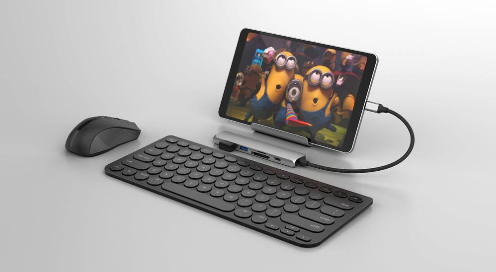 USB-хаб HyperDrive BAR 6-in-1 USB-C для iPad Pro, MacBook Pro/Air (Silver) купить в интернет-магазине icover