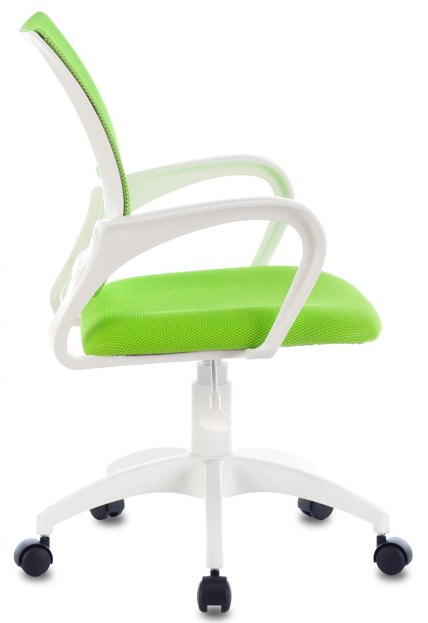 Офисное кресло Бюрократ CH-W695NLT/SD/TW-18 (Green/White) купить в интернет-магазине icover